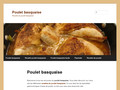 Détails : La recette du poulet basquaise