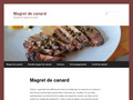 Le magret de canard
